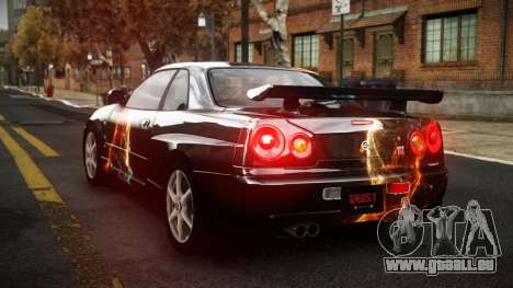 Nissan Skyline R34 Sahunlia S9 pour GTA 4