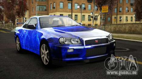 Nissan Skyline R34 Sahunlia S3 pour GTA 4