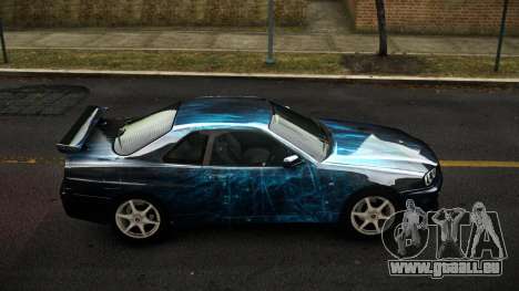 Nissan Skyline R34 Sahunlia S10 für GTA 4