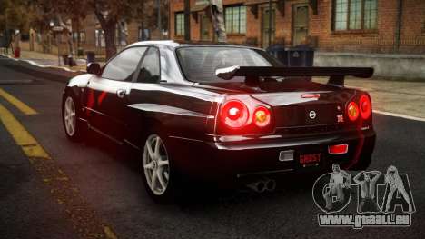 Nissan Skyline R34 Sahunlia S14 pour GTA 4