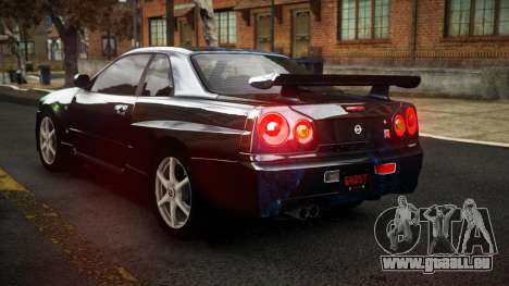Nissan Skyline R34 Sahunlia S10 für GTA 4