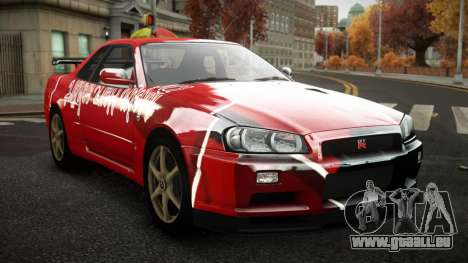 Nissan Skyline R34 Zoelly S11 pour GTA 4