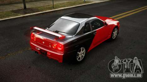 Nissan Skyline R34 Sahunlia S4 für GTA 4