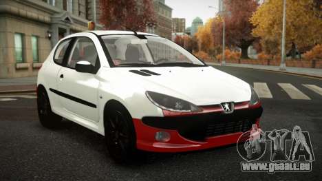 Peugeot 206 Dihinowos pour GTA 4