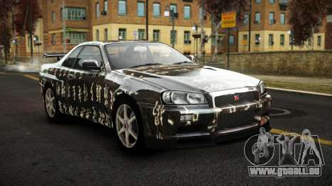 Nissan Skyline R34 Sahunlia S5 für GTA 4