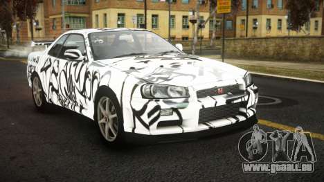 Nissan Skyline R34 Sahunlia S1 pour GTA 4
