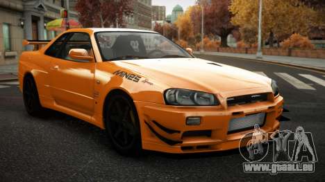Nissan Skyline R34 Naluxoqof für GTA 4