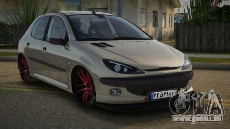Peugeot 206 Lyjais für GTA San Andreas
