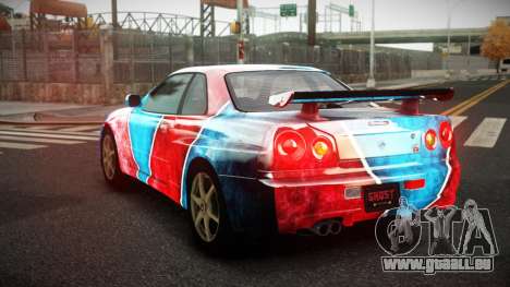 Nissan Skyline R34 Zoelly S10 für GTA 4
