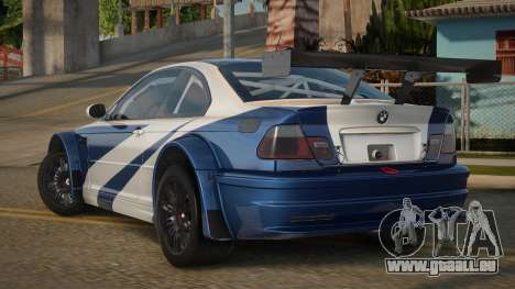 BMW M3 GTR Miceney für GTA San Andreas