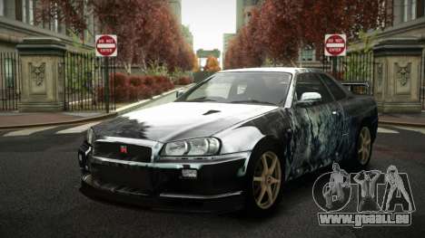 Nissan Skyline R34 Zoelly S1 pour GTA 4