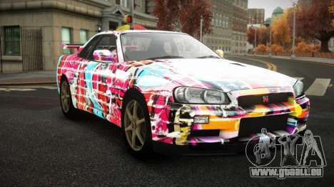 Nissan Skyline R34 Zoelly S7 pour GTA 4