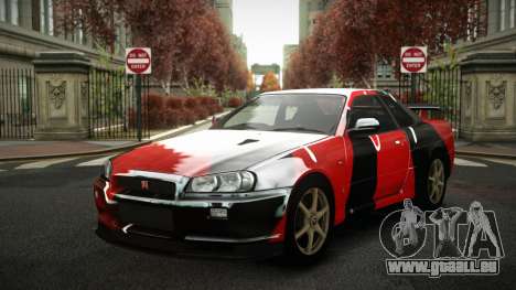 Nissan Skyline R34 Zoelly S11 pour GTA 4