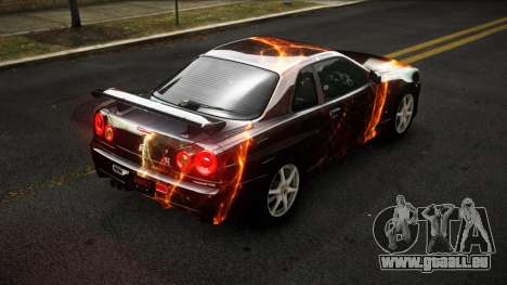 Nissan Skyline R34 Sahunlia S9 pour GTA 4