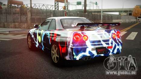Nissan Skyline R34 Zoelly S9 pour GTA 4