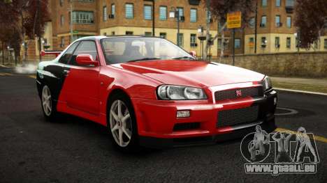 Nissan Skyline R34 Sahunlia S4 für GTA 4