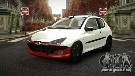 Peugeot 206 Dihinowos pour GTA 4