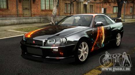 Nissan Skyline R34 Sahunlia S9 pour GTA 4