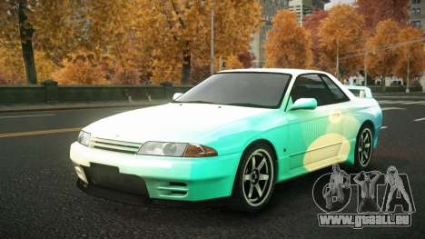 Nissan Skyline R32 Vierolas S8 für GTA 4