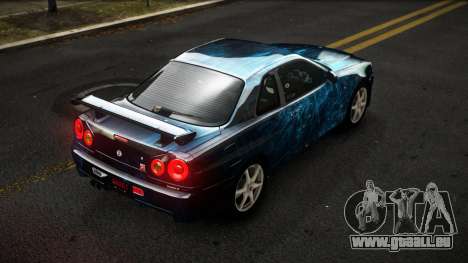 Nissan Skyline R34 Sahunlia S10 für GTA 4