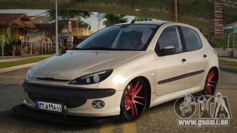 Peugeot 206 Lyjais für GTA San Andreas