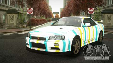 Nissan Skyline R34 Zoelly S3 pour GTA 4
