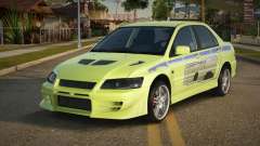 Mitsubishi Lancer Evolution VII Erley pour GTA San Andreas