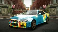 Nissan Skyline R34 Zoelly S6 pour GTA 4