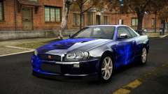 Nissan Skyline R34 Sahunlia S3 pour GTA 4