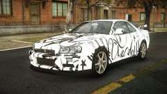 Nissan Skyline R34 Sahunlia S1 pour GTA 4