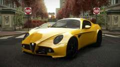 Alfa Romeo 8C Nomxela für GTA 4