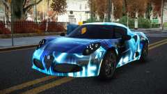 Alfa Romeo 4C Mathoine S6 für GTA 4