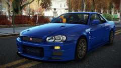 Nissan Skyline R34 Uzat pour GTA 4