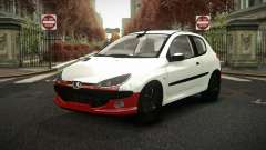 Peugeot 206 Dihinowos pour GTA 4