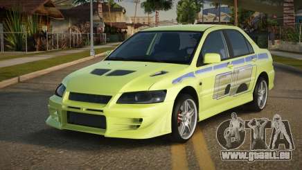 Mitsubishi Lancer Evolution VII Erley pour GTA San Andreas