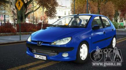 Peugeot 206 Haha pour GTA 4
