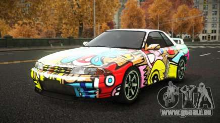 Nissan Skyline R32 Vierolas S12 pour GTA 4