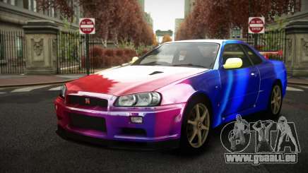 Nissan Skyline R34 Zoelly S4 pour GTA 4