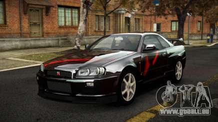 Nissan Skyline R34 Sahunlia S14 für GTA 4