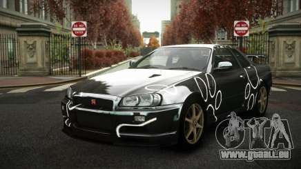 Nissan Skyline R34 Zoelly S5 pour GTA 4