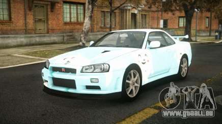 Nissan Skyline R34 Sahunlia S8 für GTA 4