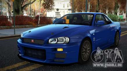 Nissan Skyline R34 Uzat pour GTA 4