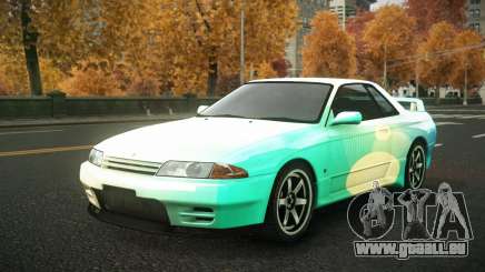 Nissan Skyline R32 Vierolas S8 pour GTA 4