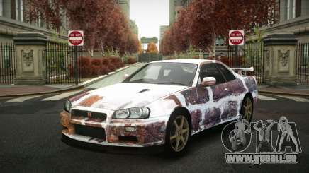 Nissan Skyline R34 Zoelly S14 pour GTA 4