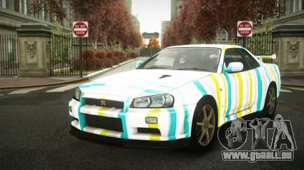 Nissan Skyline R34 Zoelly S3 pour GTA 4