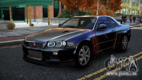 Nissan Skyline R34 Bridy S12 für GTA 4