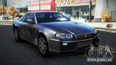 Nissan Skyline R34 Bridy S14 für GTA 4