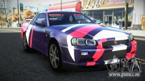 Nissan Skyline R34 Bridy S9 für GTA 4