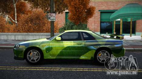 Nissan Skyline R34 Bridy S5 pour GTA 4