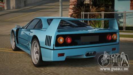 Ferrari F40 Vieren pour GTA San Andreas